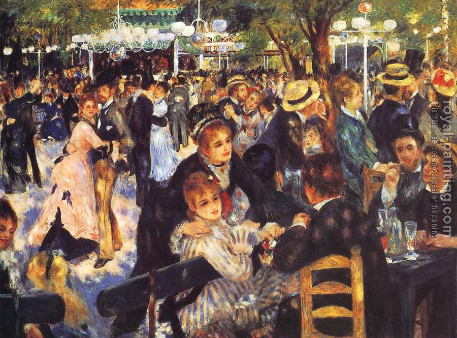 Pierre Auguste Renoir : The Ball at the Moulin de la Galette